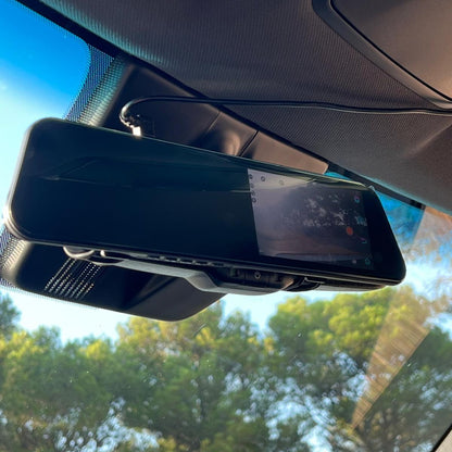 Dashcam retrovisor con cámara de marcha atrás-SafeVision